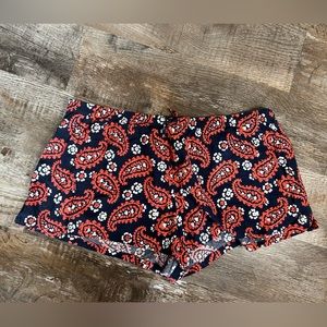 Aerie Patterned Sleeping Shorts XL
